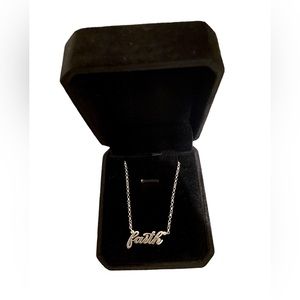 Sterling silver (925) 16” necklace